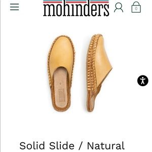 Mohinders Solid Leather Slide